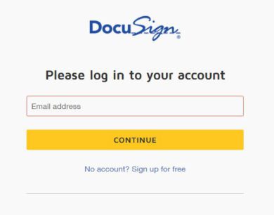 use docusign free trial