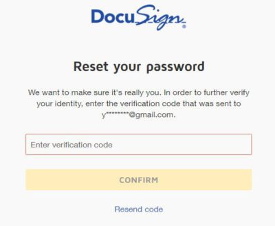 reset login password